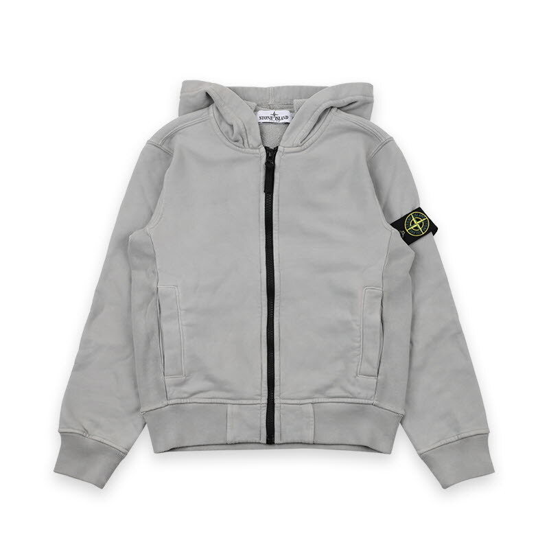 디몬트 스톤 키즈 와펜 패치 후드 집업 자켓(그레이) K2S16 6100003 S0A20 V0064 10,12A - Stone Island