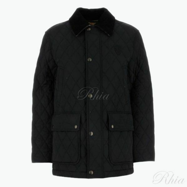 버버리 퀼티드 나일론 반 자켓 8096916 - Burberry