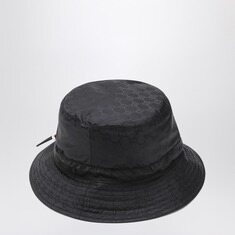 [배송] 구찌 리버시블 양면 GG 로고 버킷햇 모자 블랙 835772 3HBB7 1060 썸네일 2