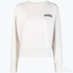 이자벨마랑 샤드 SW0054FA A2M41I 23EC 로고 자수 스웻 셔츠 썸네일 1