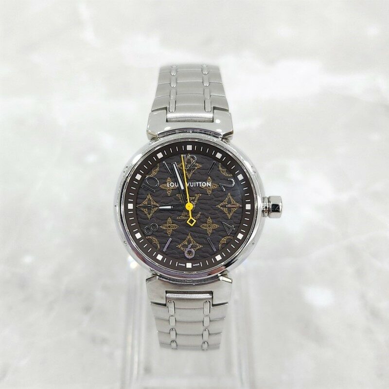 [럭스유] 루이비통 땅부르 모노그램 메탈 시계 25mm - Louis Vuitton