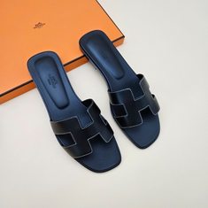 에르메스 오란 여성 샌들 블랙 화이트 골드 H021056Z 썸네일 6