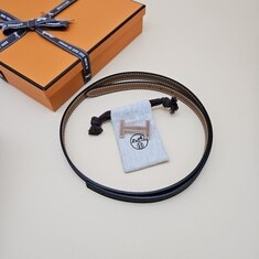 에르메스 포커스 13mm 양면 벨트 블랙 로즈골드 H065538CAAB H064556CDZ2 썸네일 1