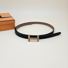 에르메스 포커스 13mm 양면 벨트 블랙 로즈골드 H065538CAAB H064556CDZ2 썸네일 3