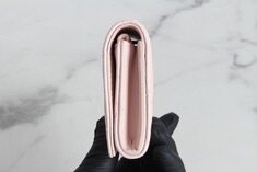 디올 카로 글리신 까나쥬 여성지갑 핑크 썸네일 5
