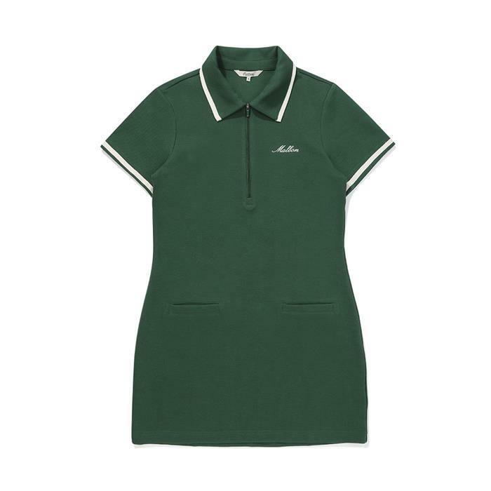 [밀라코/국내발송] 말본골프 스텔라 드레스 GREEN M5312LOP32GRN - Malbon