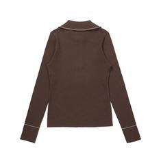 [밀라코/국내발송] 말본골프 아가타 니트 폴로 BROWN M5312LKT36BRN 썸네일 1
