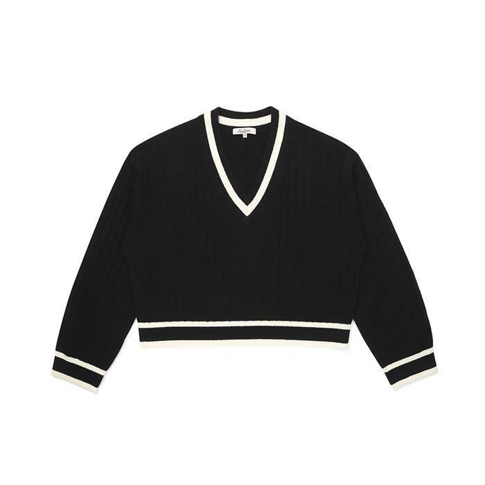 [밀라코/국내발송] 말본골프 윌로우 스웨터 BLACK M5312LKT34BLK - Malbon