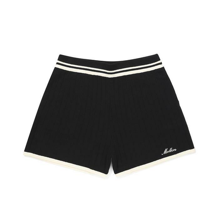 [밀라코/국내발송] 말본골프 윌로우 숏 BLACK M5312LHP31BLK - Malbon