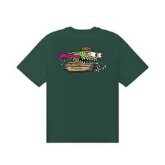 [밀라코/국내발송] 말본골프 버뮤다 슬래셔 라운드 티셔츠 GREEN M5311LRS17GRN 썸네일 1