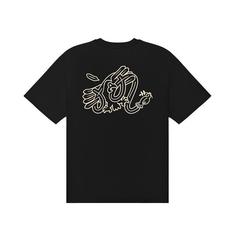 [밀라코/국내발송] 말본골프 버뮤다 라운드 티셔츠 BLACK M5311LRS07BLK 썸네일 1