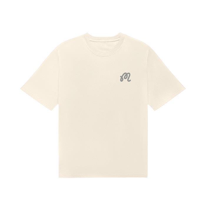 [밀라코/국내발송] 말본골프 버뮤다 라운드 티셔츠 LIGHT BEIGE M5311LRS07BGL - Malbon