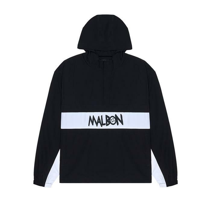 [밀라코/국내발송] 말본골프 후드 아노락 BLACK M5311LJK02BLK - Malbon