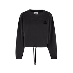 이자벨마랑 25FW MARGO 크롭 맨투맨 페이드블랙 SW0005FA A1M07E 02FK 썸네일 1