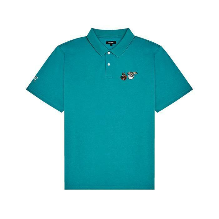 [밀라코/국내발송] 말본골프 폴로 TURQUOISE M5211LTS16TQS - Malbon