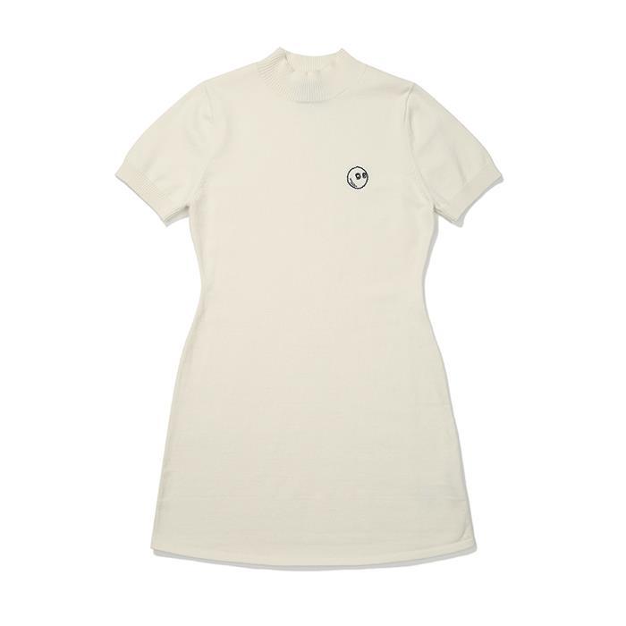 [밀라코/국내발송] 말본골프 로렌 니트 원피스 IVORY M5112LOP32IVY - Malbon