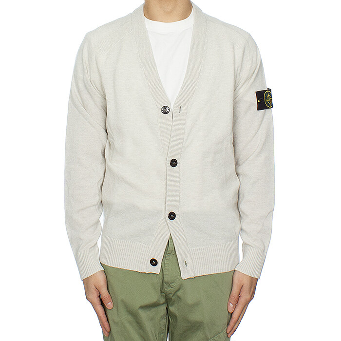 스톤아일랜드 25FW 리버스 스티치 와펜 패치 가디건 K2S155100065 S00B4 V0M93 - Stone Island