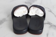  로로피아나 스웨이드 슬라이드 샌들 40(250) 썸네일 5
