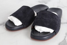  로로피아나 스웨이드 슬라이드 샌들 40(250) 썸네일 6