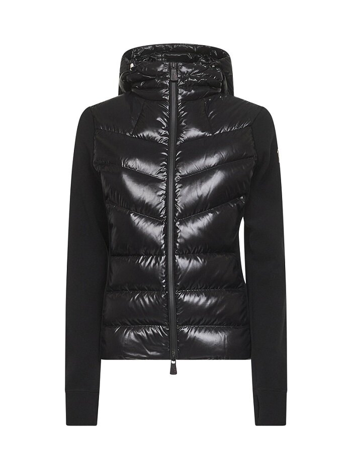 [비엔비명품관] MONCLER 몽클레르 25F/W 여성 그레노블 로고 패치 집업 자켓 - Moncler