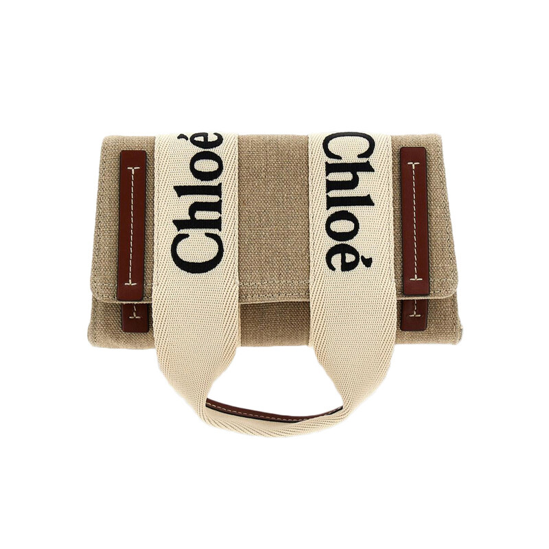 25FW 우디 벨트백 화이트브라운 CHC24AS681L17 90U - Chloe