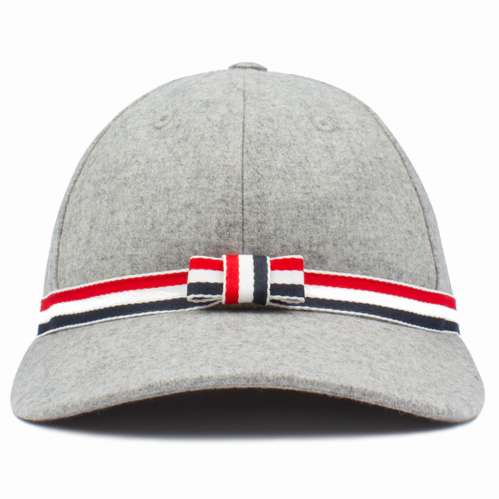 톰브라운 GG 보우 울 볼캡 FHC369A F0057 065 - Thom Browne
