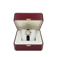 까르띠에 발롱블루 스틸 가죽 시계 33mm W6920085 5106 썸네일 1