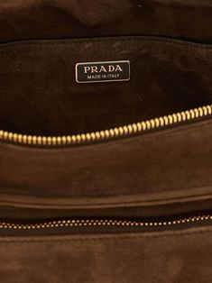 [비엔비명품관] PRADA 프라다 여성 익스플로어 미디엄 스웨이드 숄더백 썸네일 2