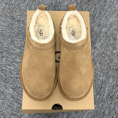 압구정 더팩토리 25FW 어그 여성 미국 UGG USA CLASSIC MICRO 클래식 마이크로 부츠 (1173891 CHESTNUT) 썸네일 1
