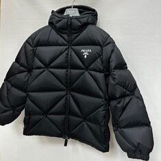 프라다 오버사이즈 리나일론 개버딘 패딩 자켓 ( 여성 오버핏 )  썸네일 2