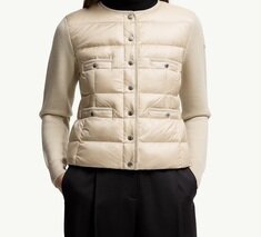 [비엔비명품관] MONCLER 몽클레르 25F/W 여성 울 집업 패딩 가디건 자켓 썸네일 2