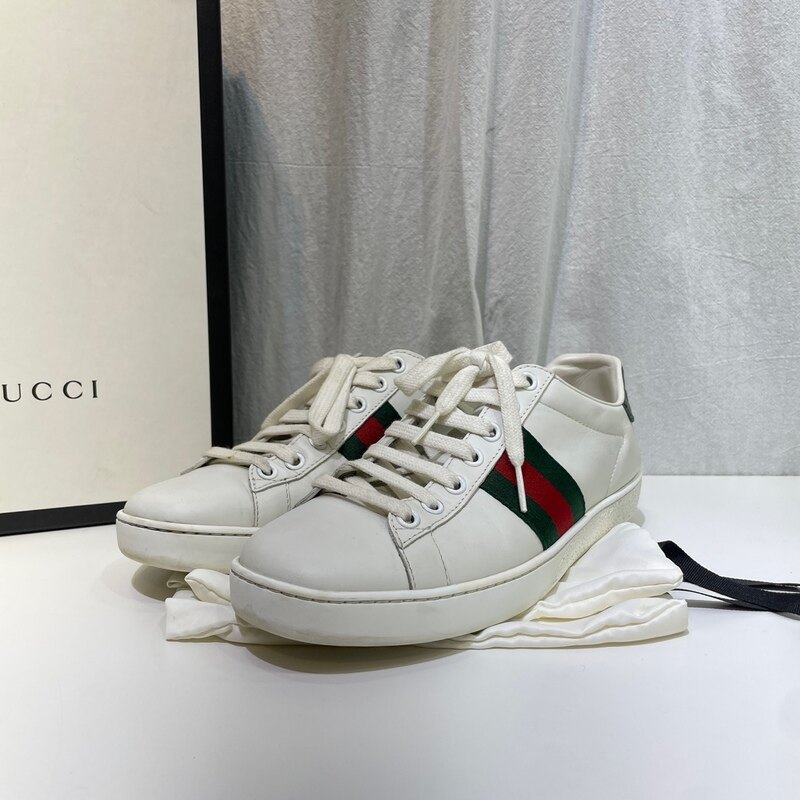 구찌 387993 에이스 여성 스니커즈(37) - Gucci