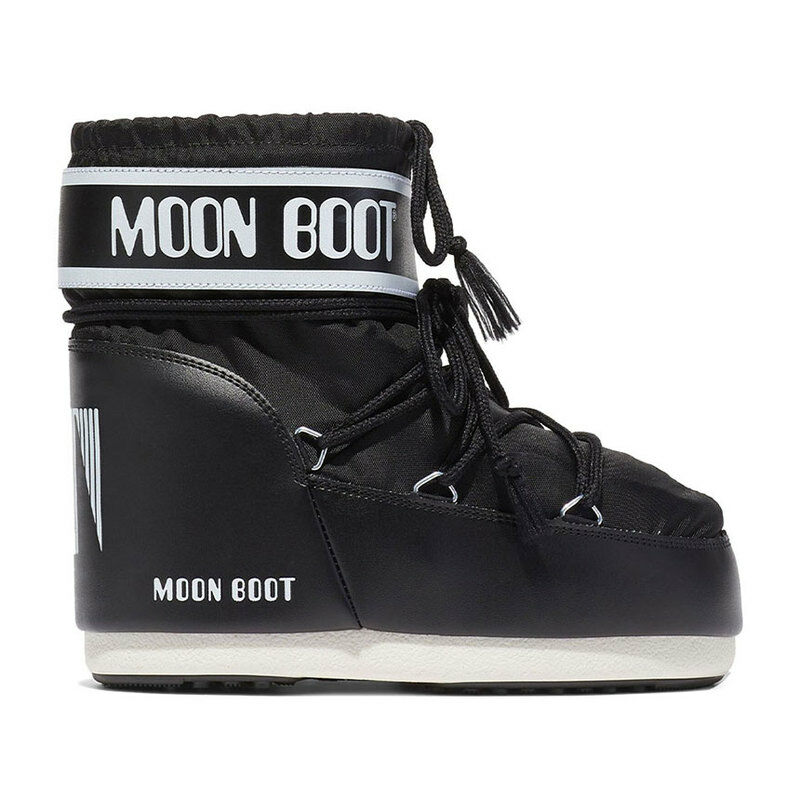 [오늘/전사이즈] 문부츠 아이콘 나일론 스노우 패딩 앵클 부츠 로우 블랙 1409340 N001 - Moon Boot