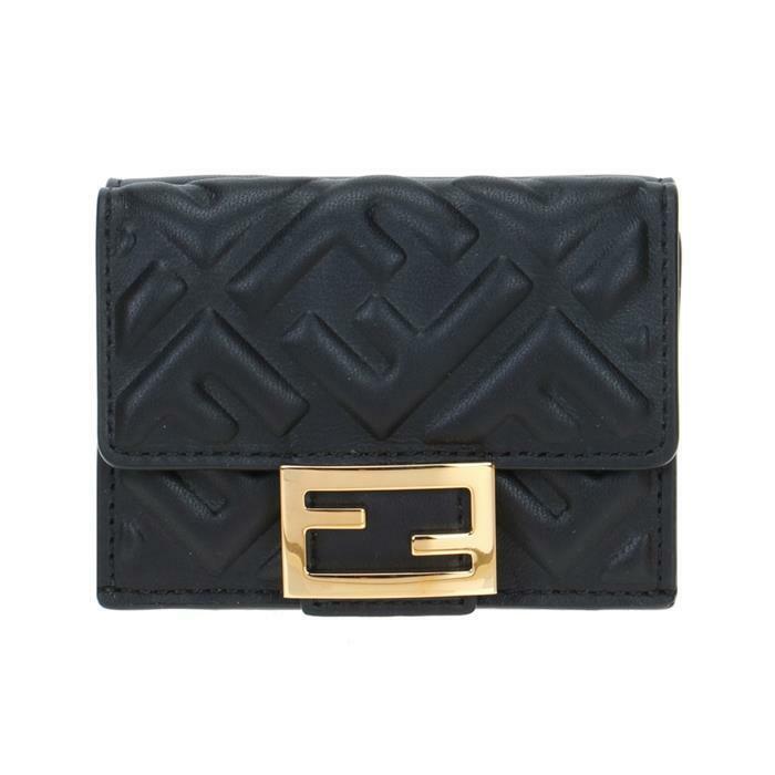 펜디 바게트 마이크로 삼단 지갑 / 8M0395 AAJD F0KUR - Fendi