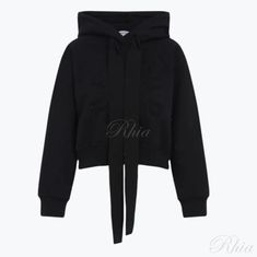 빠투 로고 자수 후드 티셔츠 JE0699995 999B 썸네일 1