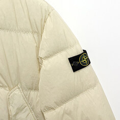 논현 더팩토리 25FW 스톤아일랜드 키즈 와펜 패치 숏다운 패딩 후드 자켓 10 12 / 아이보리 (K2S164100005 S0A23 V0093) 썸네일 3