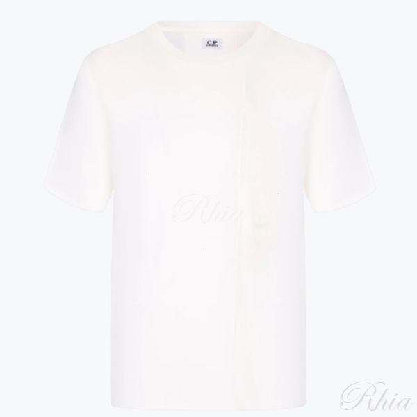 CP컴퍼니 20 1 저지 티셔츠 16CMTS182A 005697G 103 포켓 - CP company