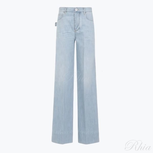 보테가베네타 라이트 블리치 와이드 레그 데님 771871 V3N60 4946 - Bottega Veneta