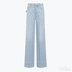 보테가베네타 라이트 블리치 와이드 레그 데님 771871 V3N60 4946 썸네일 1