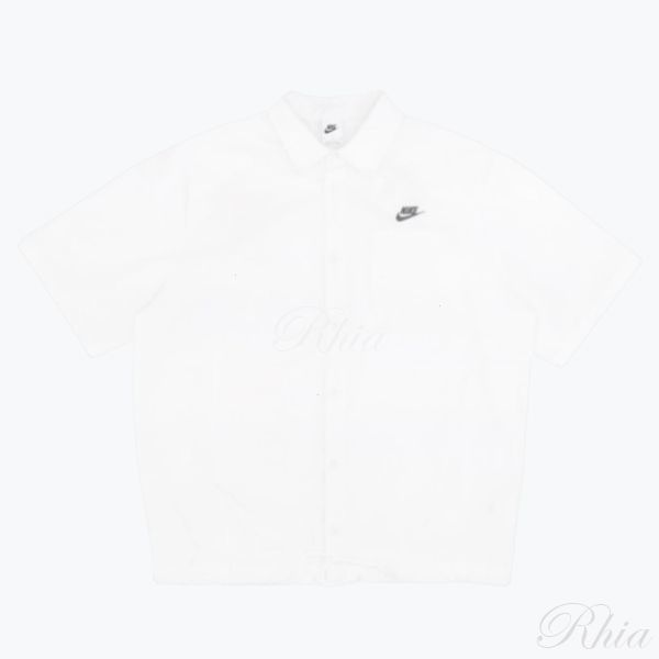 나이키 남성 클럽 옥스포드 버튼 업 반팔 셔츠 FN3902 133 M NK SS - Nike