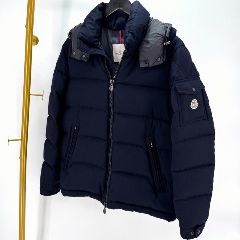 몽클레어 몽제네브르 패딩 점퍼 네이비 - Moncler