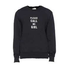 14주년 CALL ME GIRL 타이포 맨투맨 블랙 2HA153 900 썸네일 1