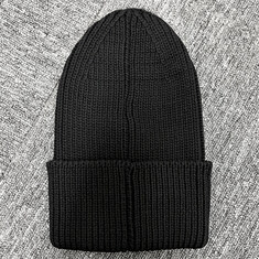 논현 더팩토리 25FW 아디다스 X 스텔라 맥카트니 로고 니트 비니 모자 / 블랙 (IM8566) 썸네일 1