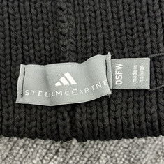 논현 더팩토리 25FW 아디다스 X 스텔라 맥카트니 로고 니트 비니 모자 / 블랙 (IM8566) 썸네일 3