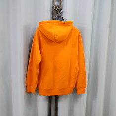 슈프림 [DHLUX] 슈프림 코드 컬리지에이트 로고 오렌지 후드티 L/105 공용 후드 썸네일 5