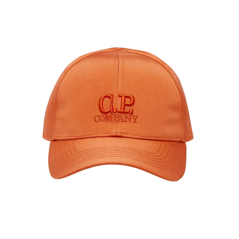 14주년 로고 캡 모자 오렌지 14CMAC147A 005904A 439 - CP company
