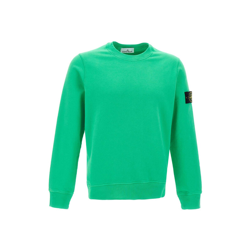 14주년 와펜 기모 맨투맨 민트그린 771563020 V0052 - Stone Island