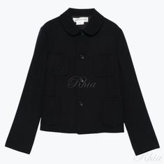 꼼데가르송 울 개버딘 자켓 NZ J012 051 1 PER 썸네일 1