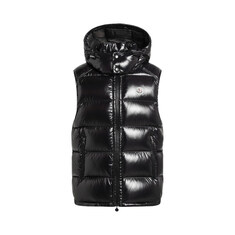 몽클레어 25FW BORMES 로고 패치 패딩 조끼 블랙 1A001 16 68950 999 썸네일 1