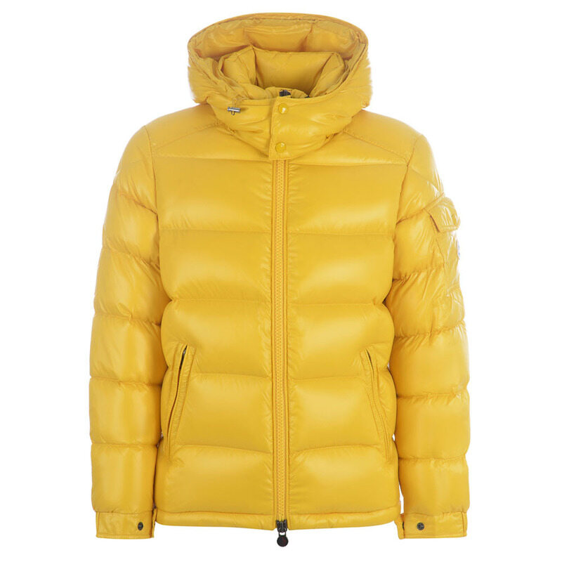몽클레어 25FW MAYA 로고패치 패딩 자켓 옐로우 1A536 00 68950 141 - Moncler